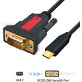 OEM USB-C to RS232 Serial Converter Adapter Cable